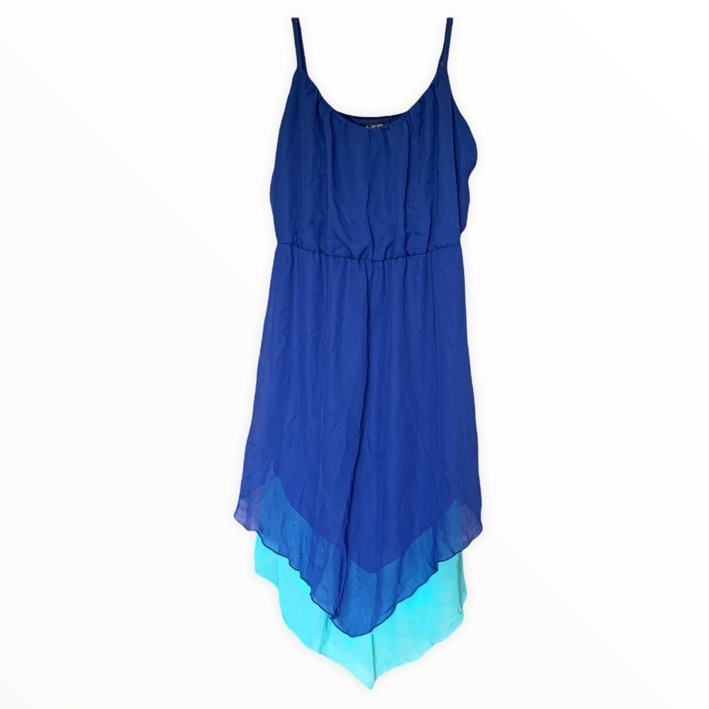 Blue and Turquoise Dress Size L